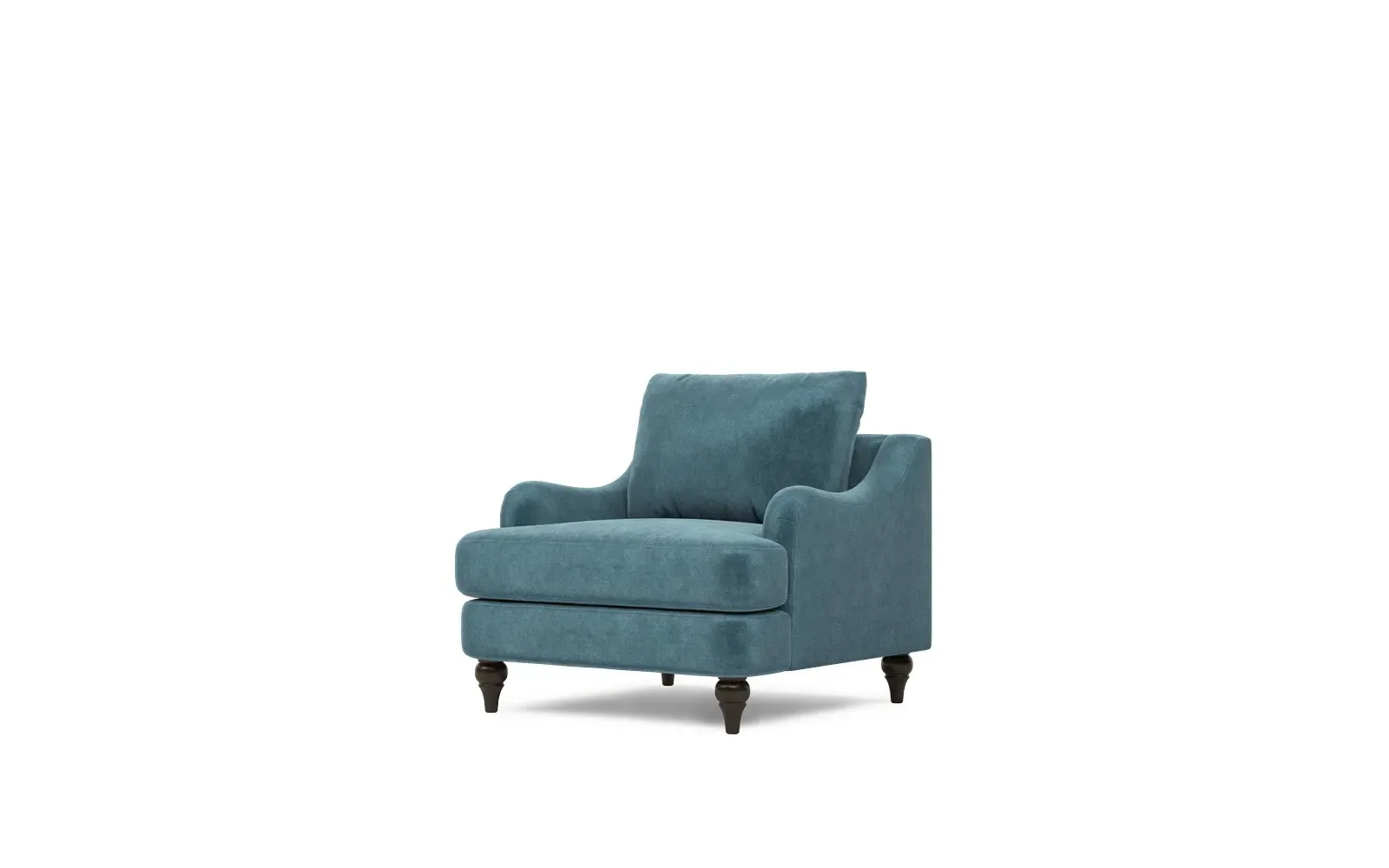 Willett Performance Velvet Chair - Lakeside