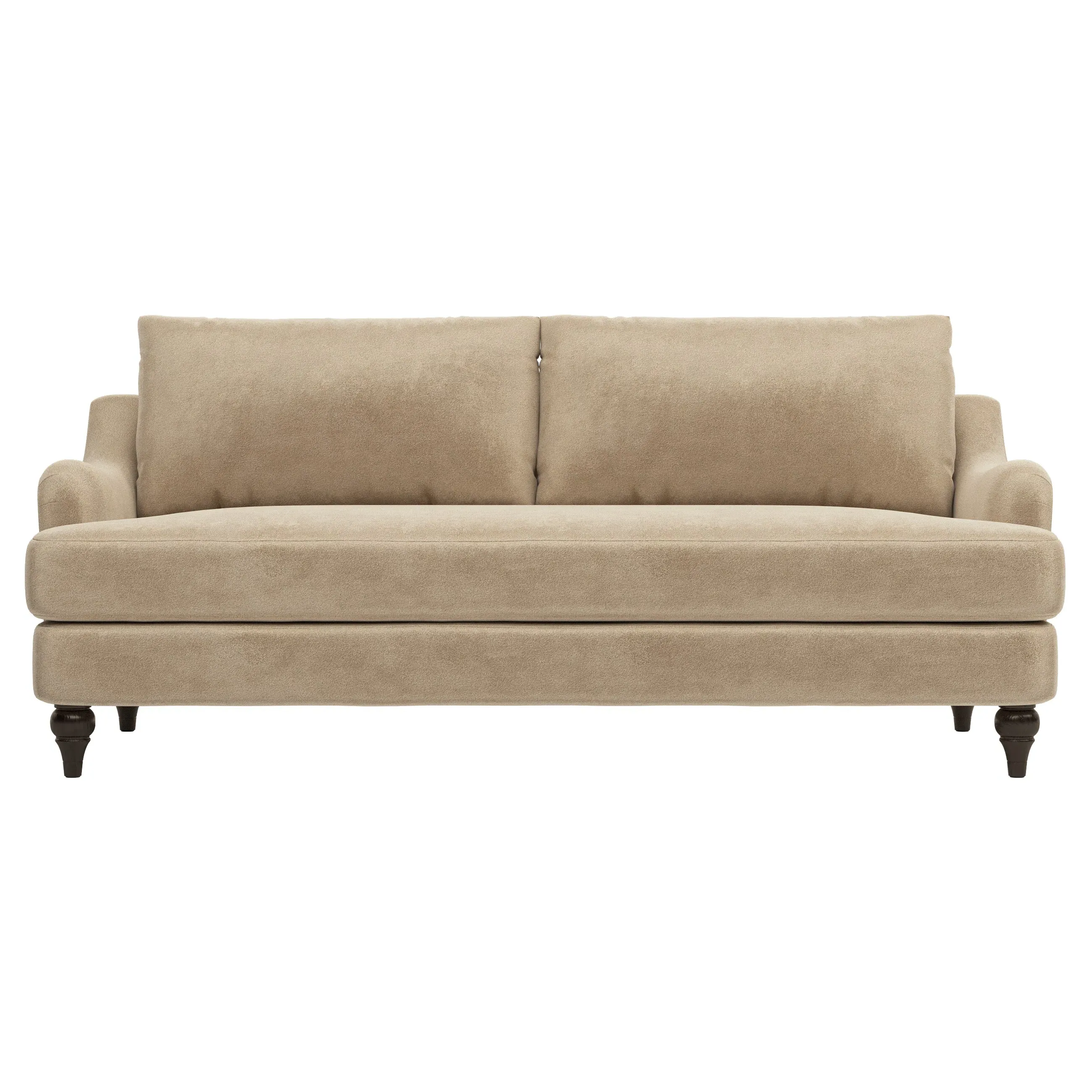 Willett Sofa - Champagne, Performance Velvet