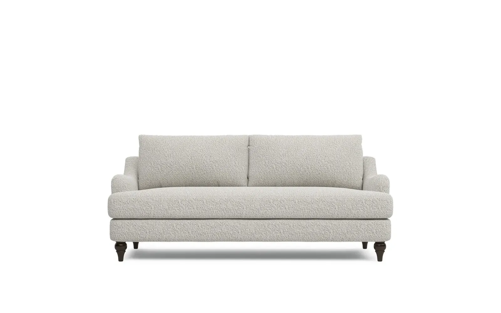 Willett Sofa - Cloud Grey, Textured Bouclé