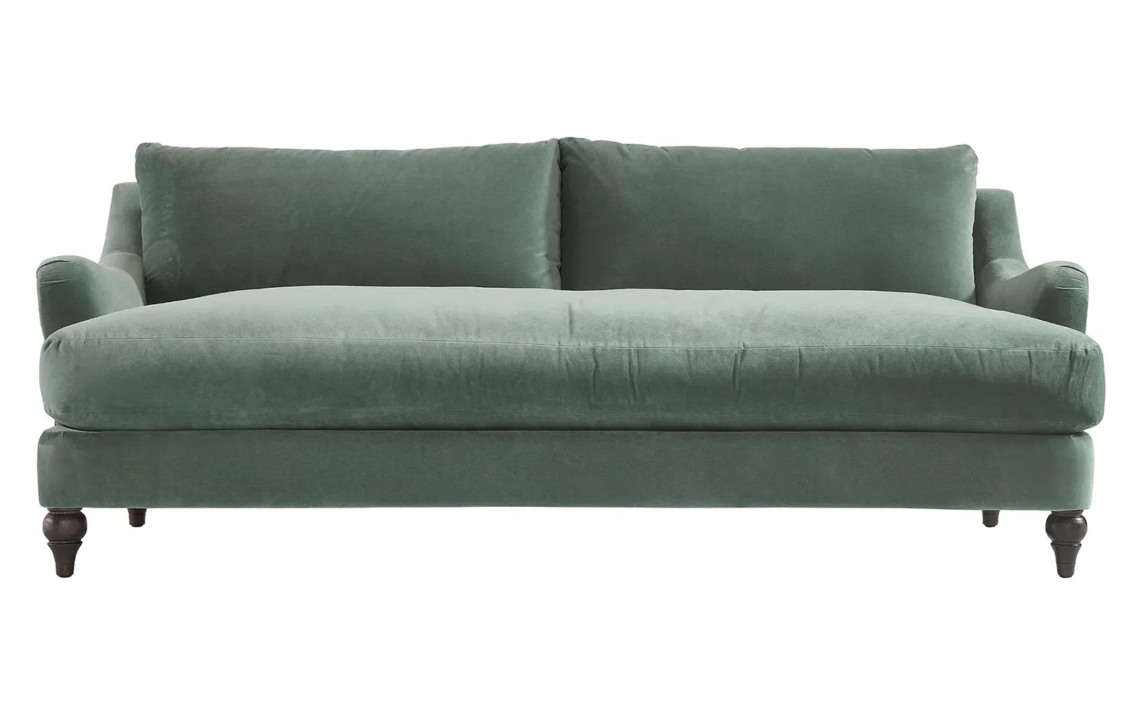 Willett Sofa - Stone Pine, Performance Velvet