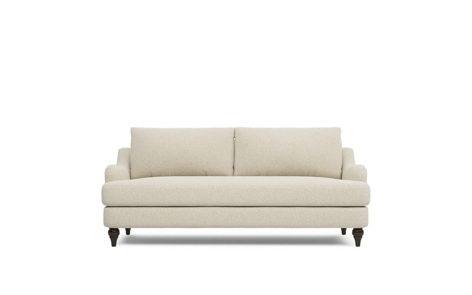 Willett Sofa - Whipped Cream, Textured Bouclé