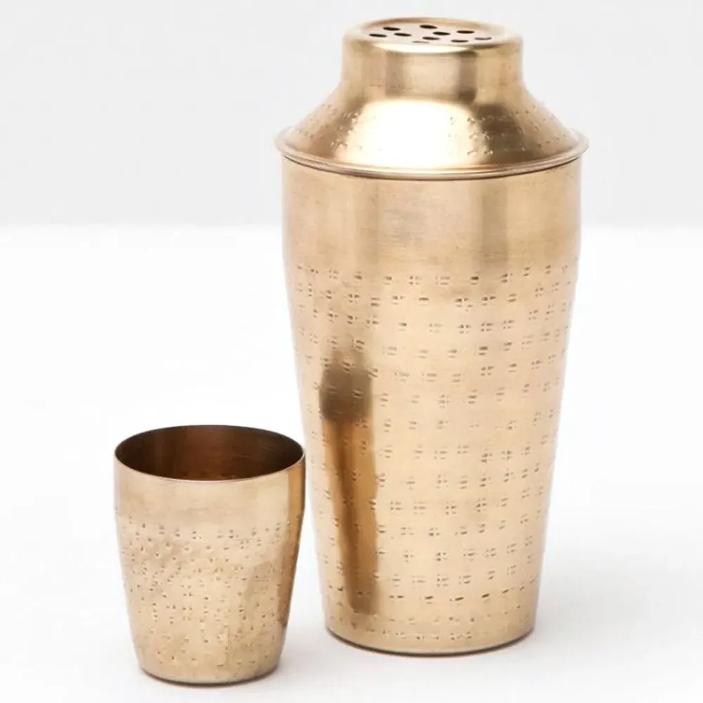 Winsford Metal Cocktail Shaker - Gold