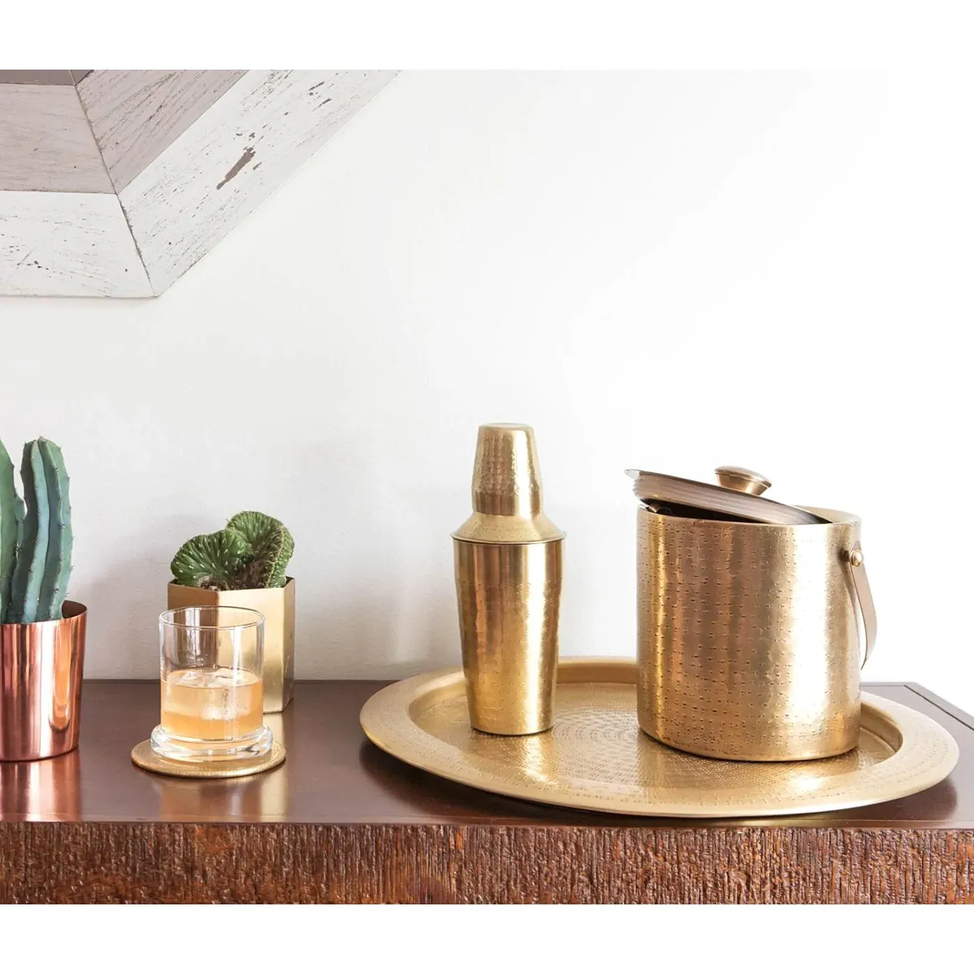 Winsford Metal Cocktail Shaker - Gold