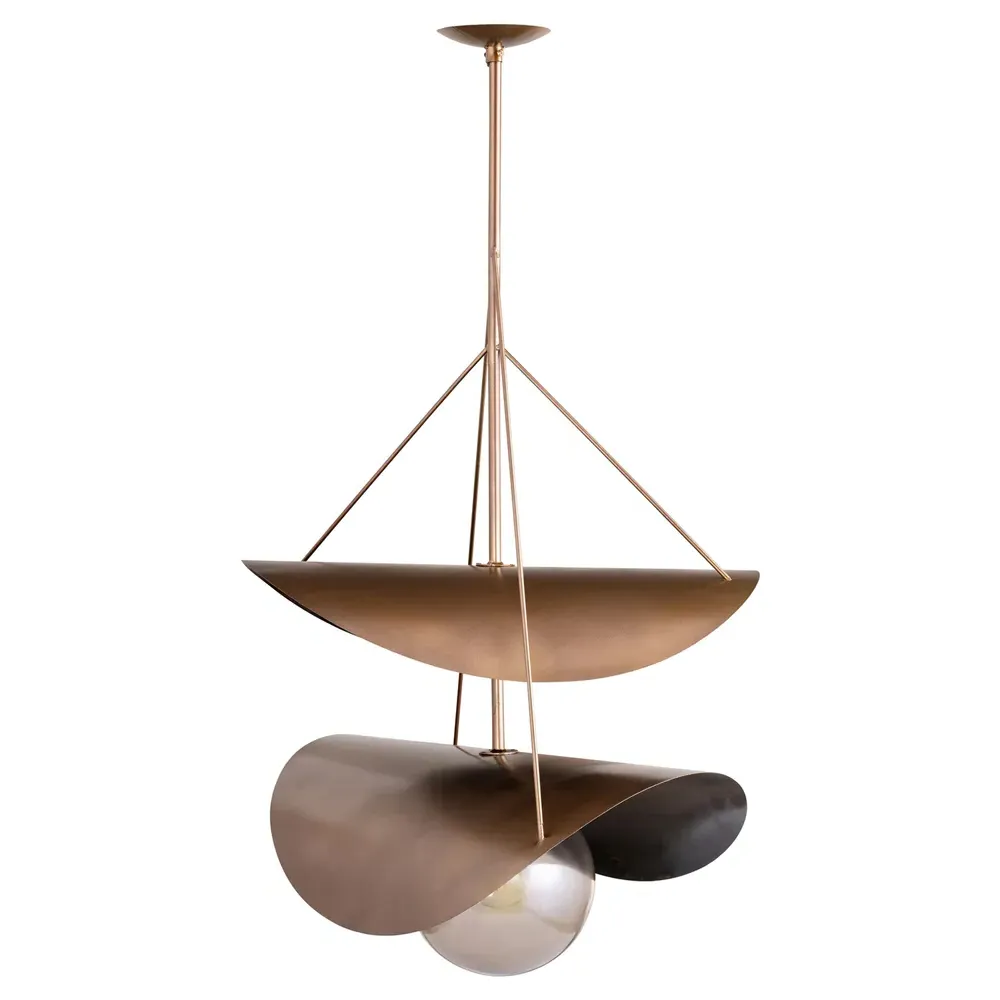Winstead Globe Chandelier - Brown, Steel