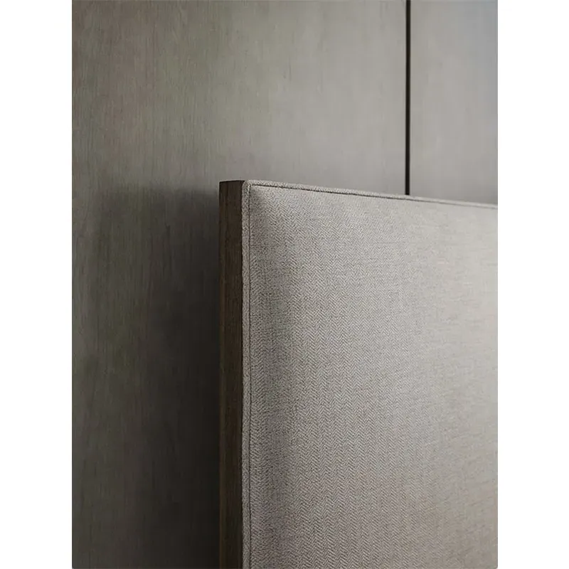 Winter Loft King Size Bed Frame - Brown, Teak