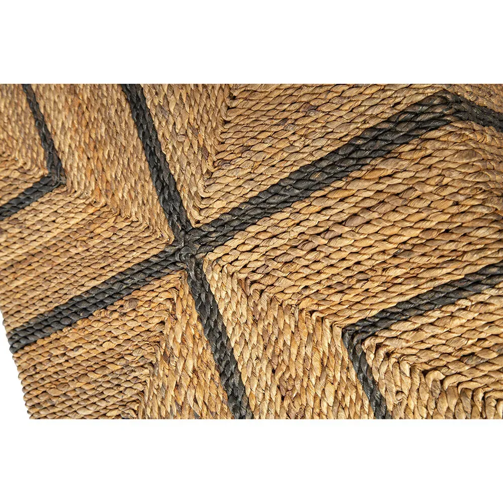 Wolf Cube Ottoman - Brown, Banana Leaf