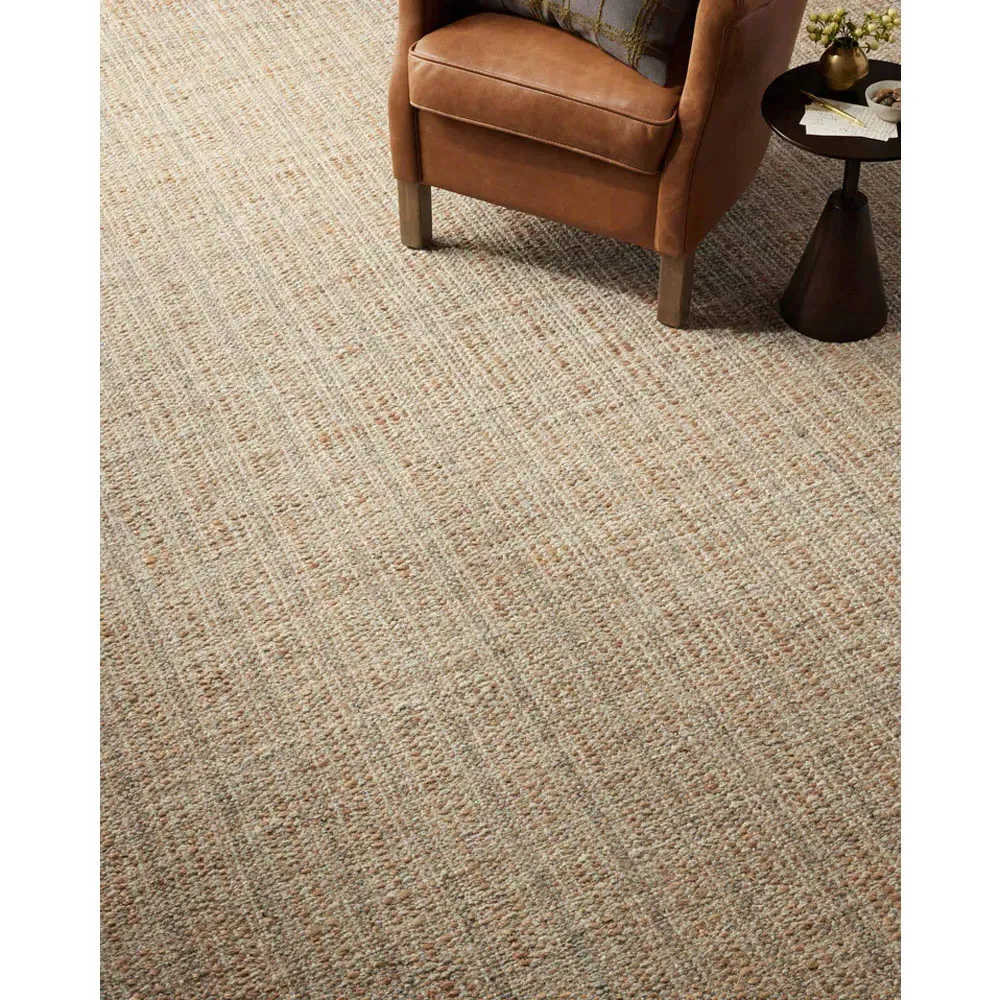 Wrenlow Striped Jute Rug - Light Grey
