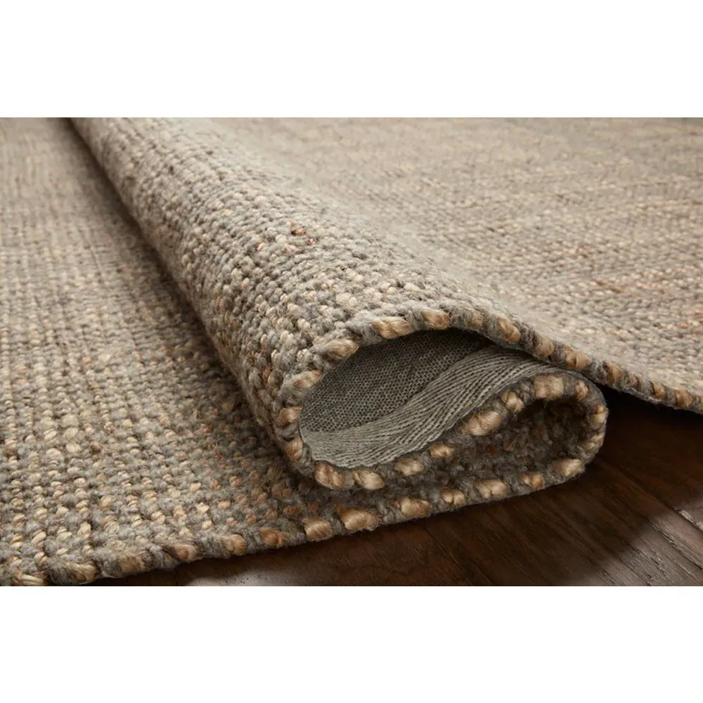 Wrenlow Striped Jute Rug - Mocha