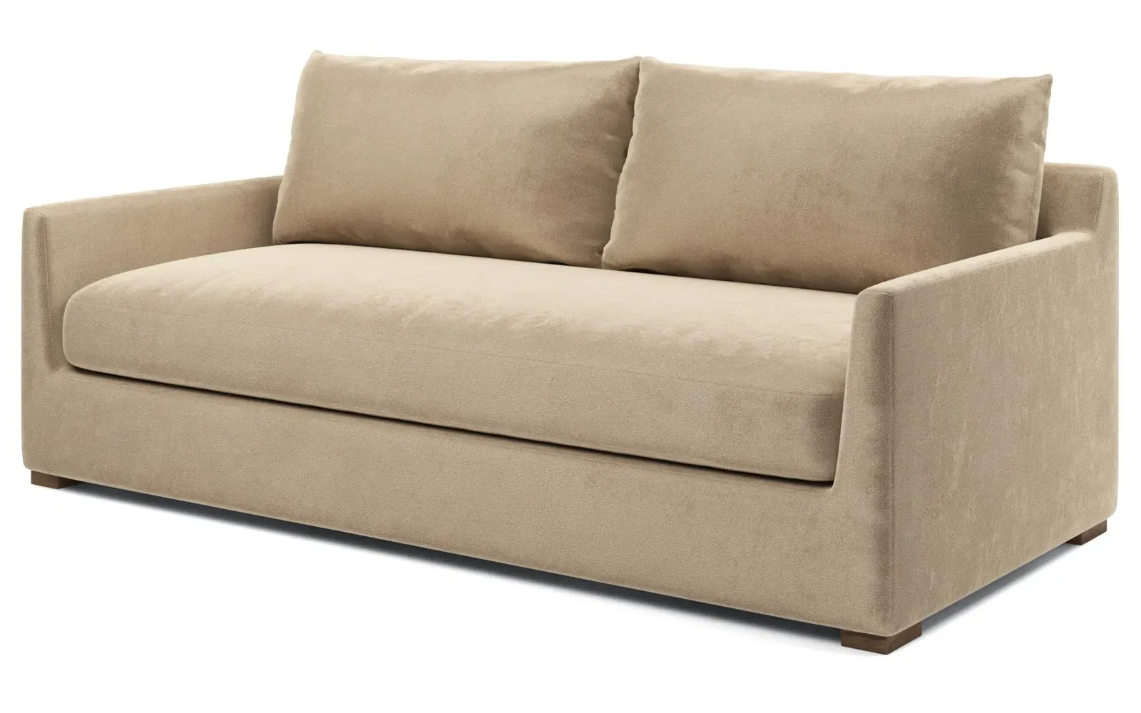Wrenly 3-Seater Sofa - Champagne, Performance Velvet