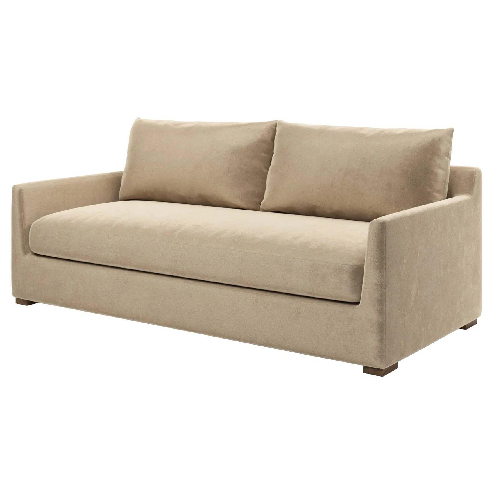 Wrenly 3-Seater Sofa - Champagne, Performance Velvet image