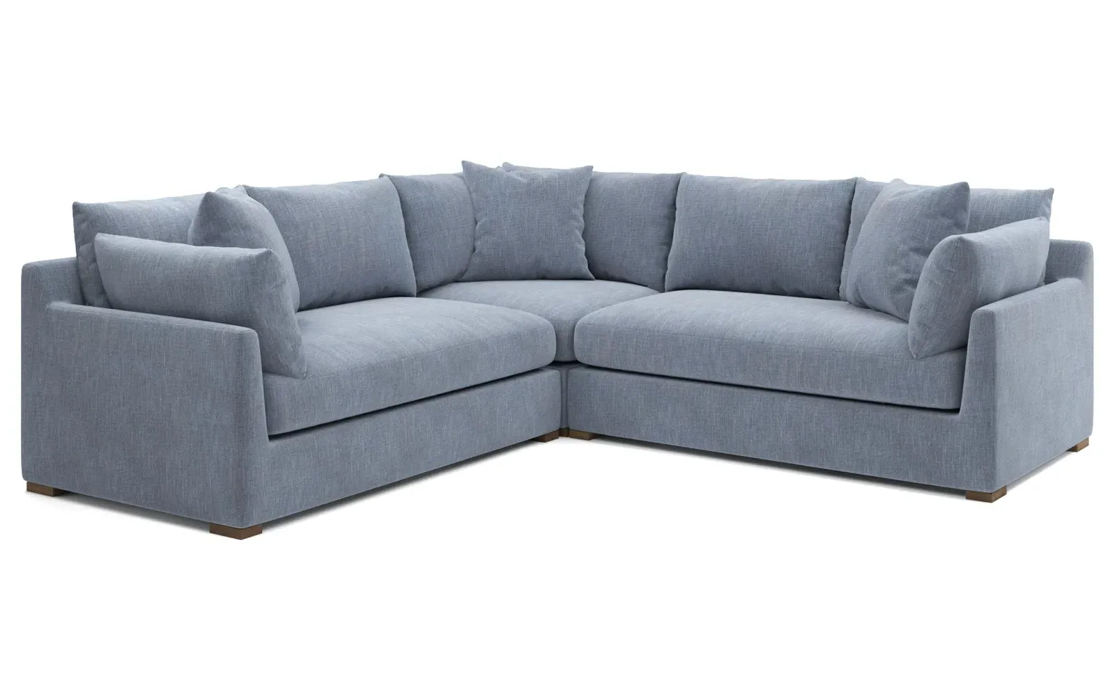 Wrenly Corner Sectional - Nantucket Blue