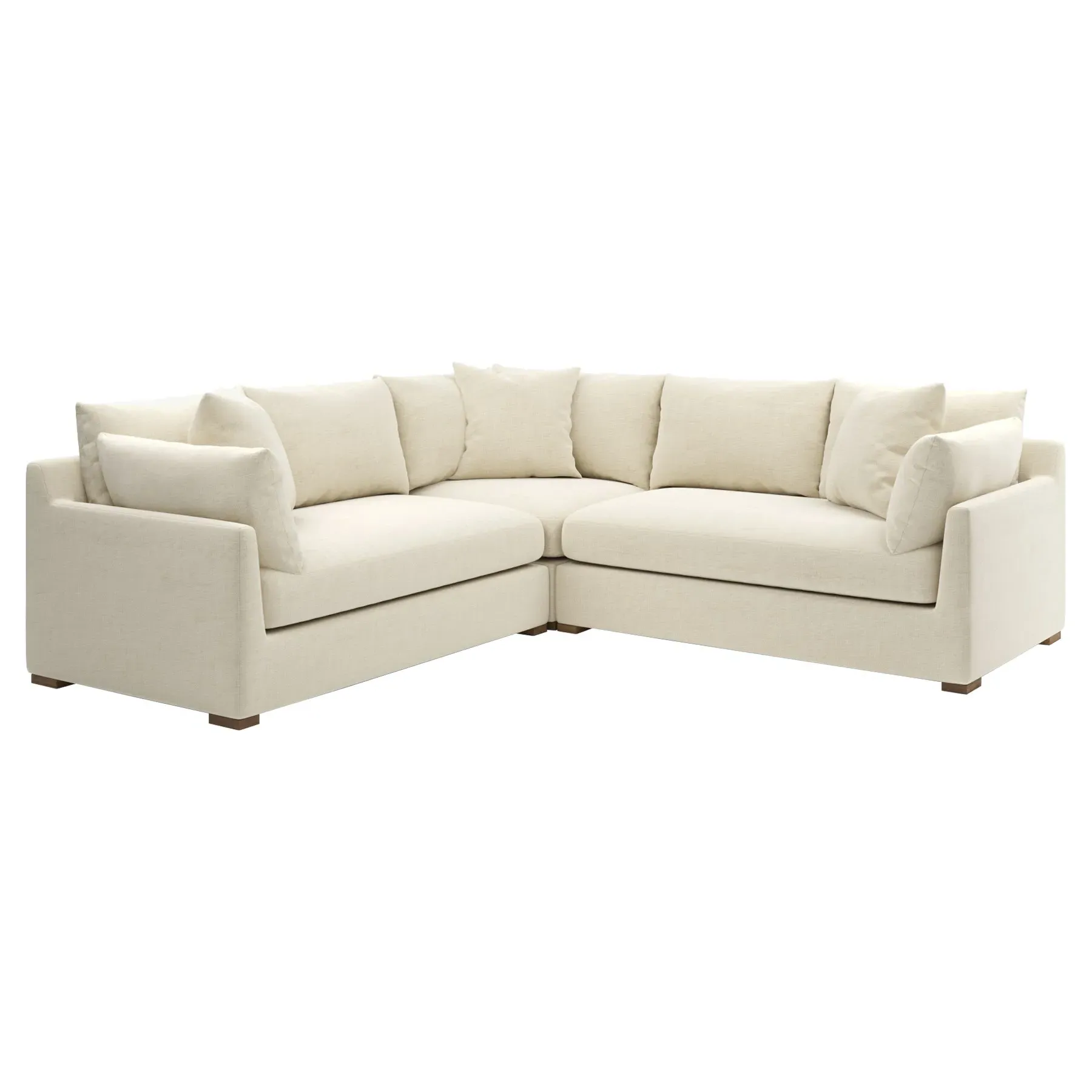 Wrenly Corner Sectional - Sea Salt