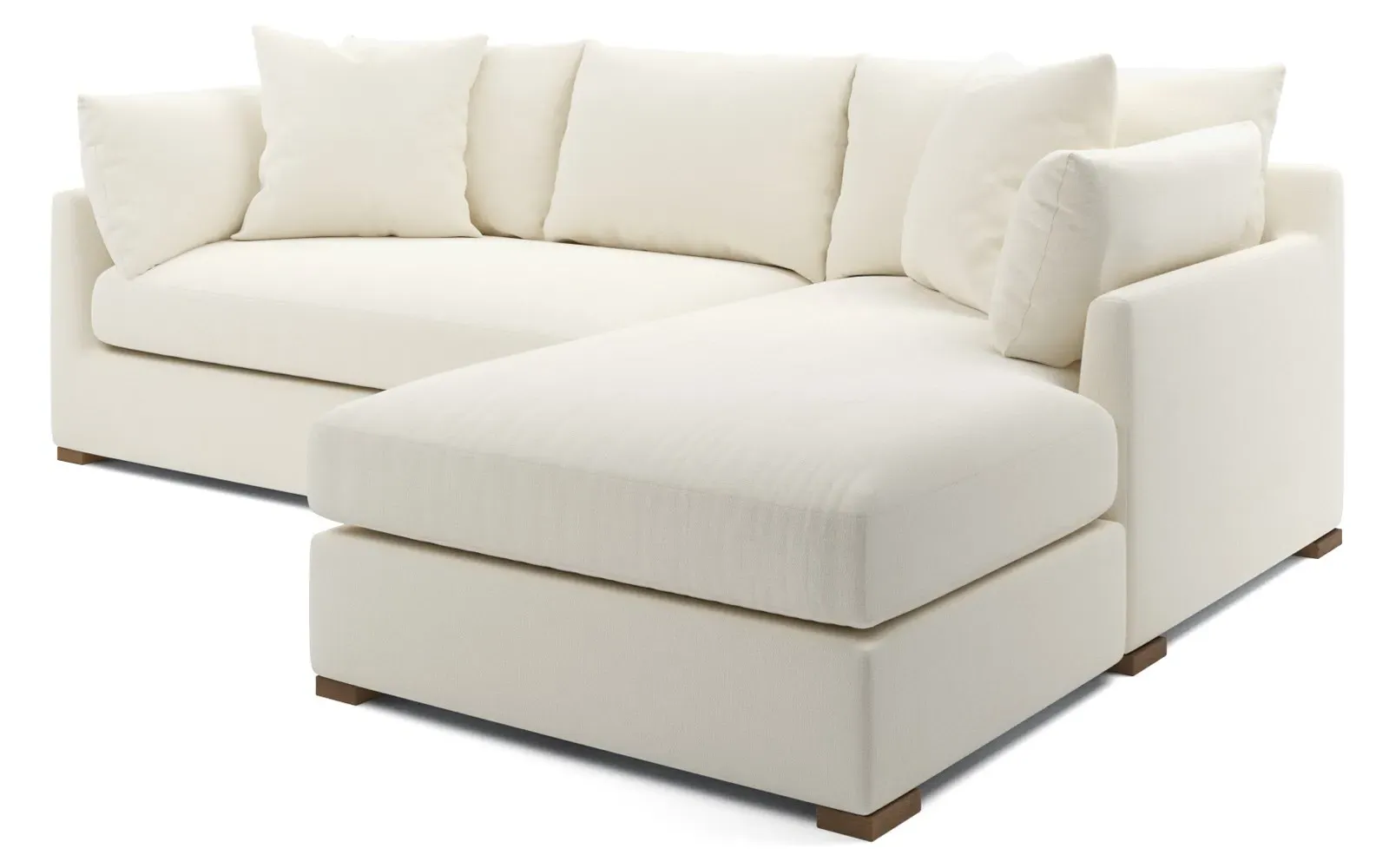 Wrenly Left Chaise Sectional - Marshmallow