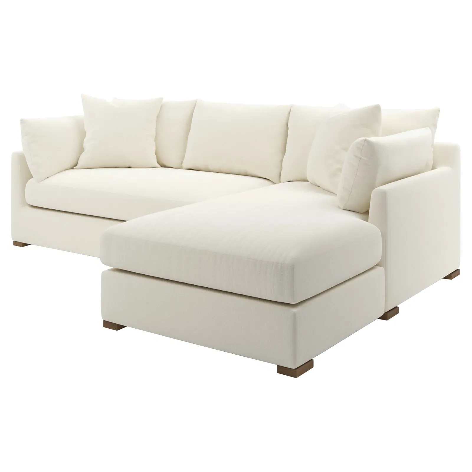 Wrenly Left Chaise Sectional - Marshmallow image