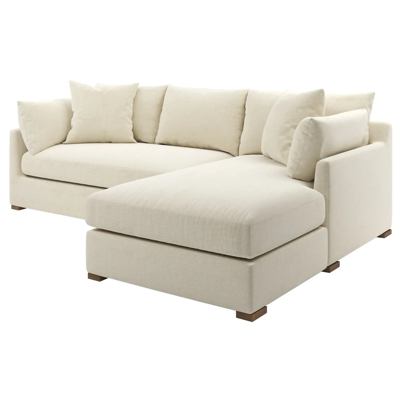 Wrenly Left Chaise Sectional - Sea Salt