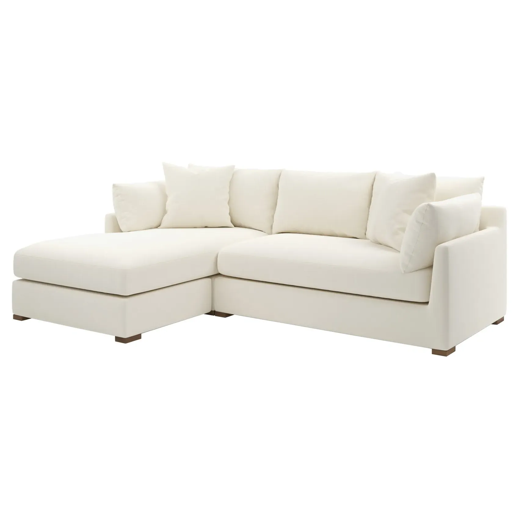 Wrenly Right Chaise Sectional - Marshmallow