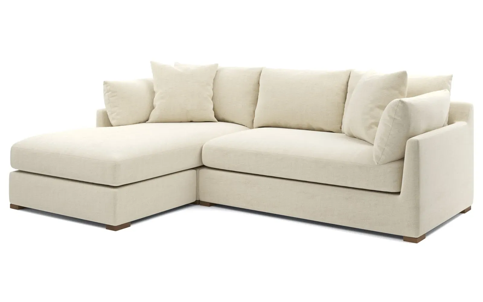 Wrenly Right Chaise Sectional - Sea Salt