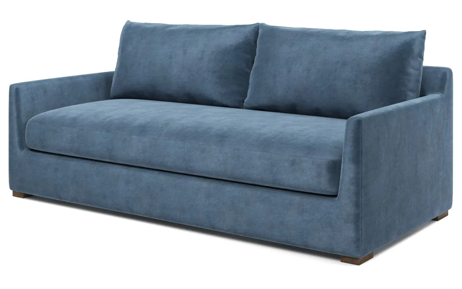 Wrenly Sofa - Blue Dusk, Performance Velvet