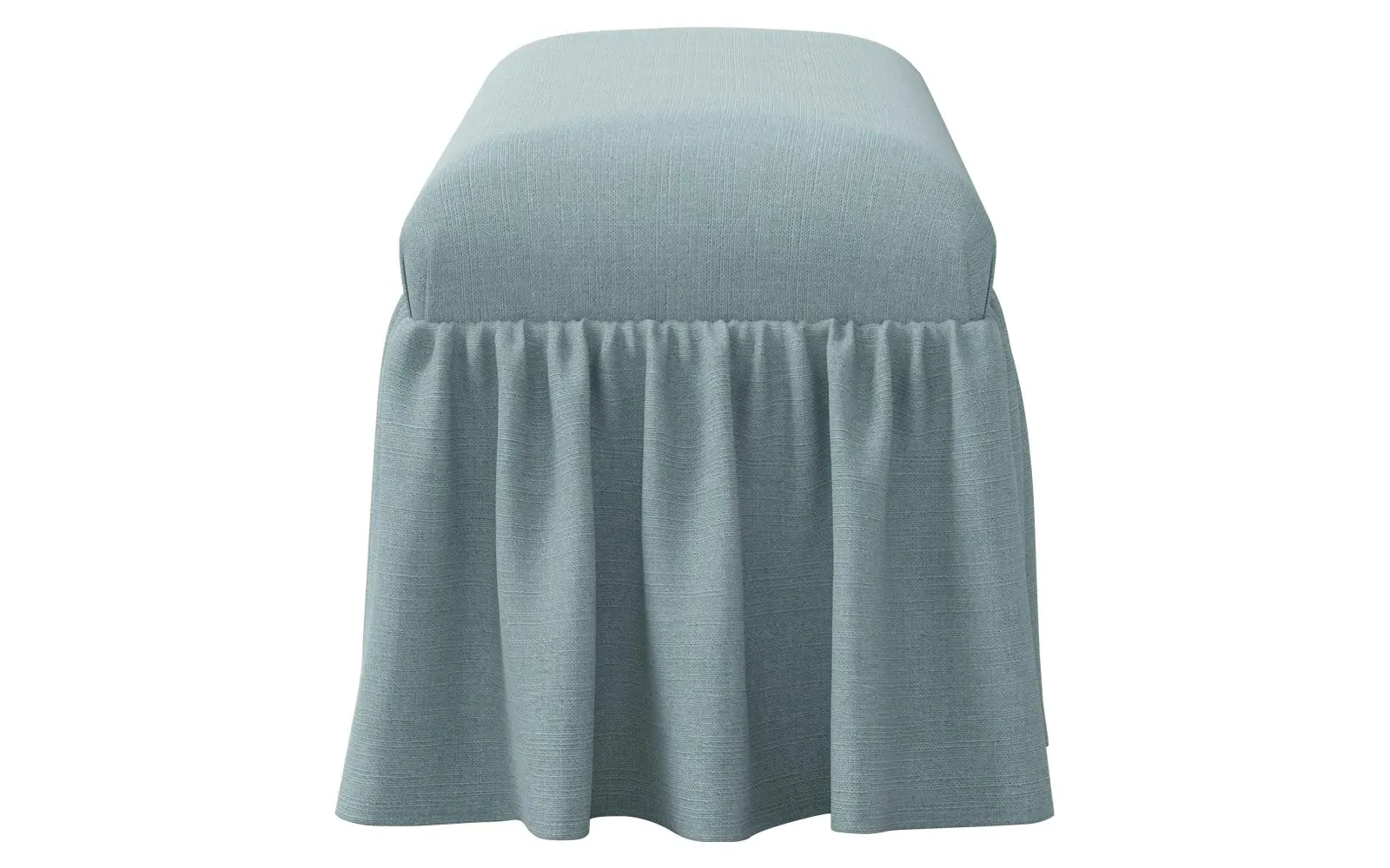 Wyndell Skirted Bench - Calm Sea