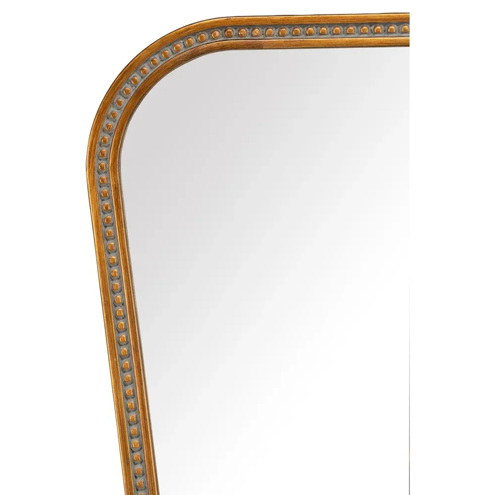 Wynelle Tapered Wall Mirror - Antique Gold