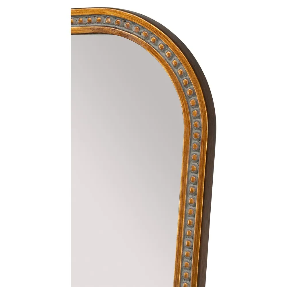 Wynelle Tapered Wall Mirror - Antique Gold