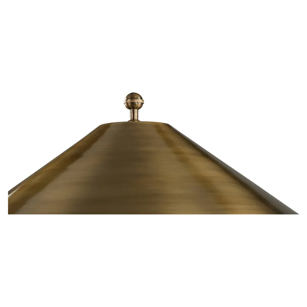 Wyoma Cylinder Base Table Lamp - Antique Brass, Metal