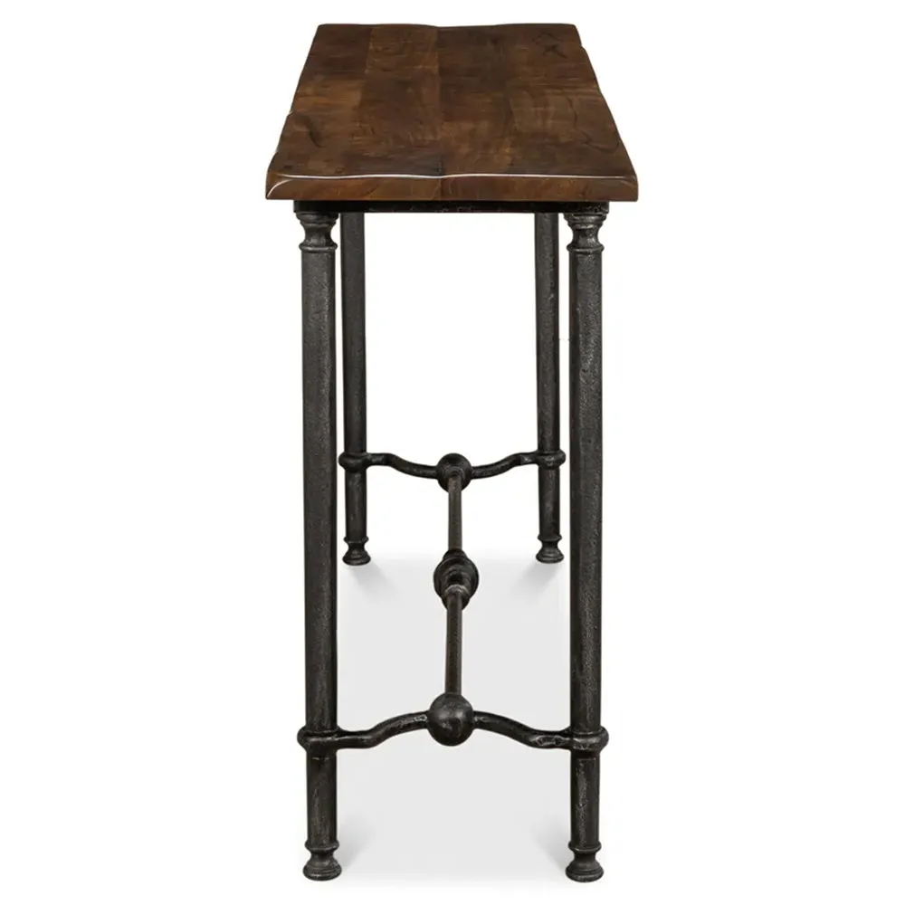 Wyrrick Rectangular Console Table - Brown, Walnut