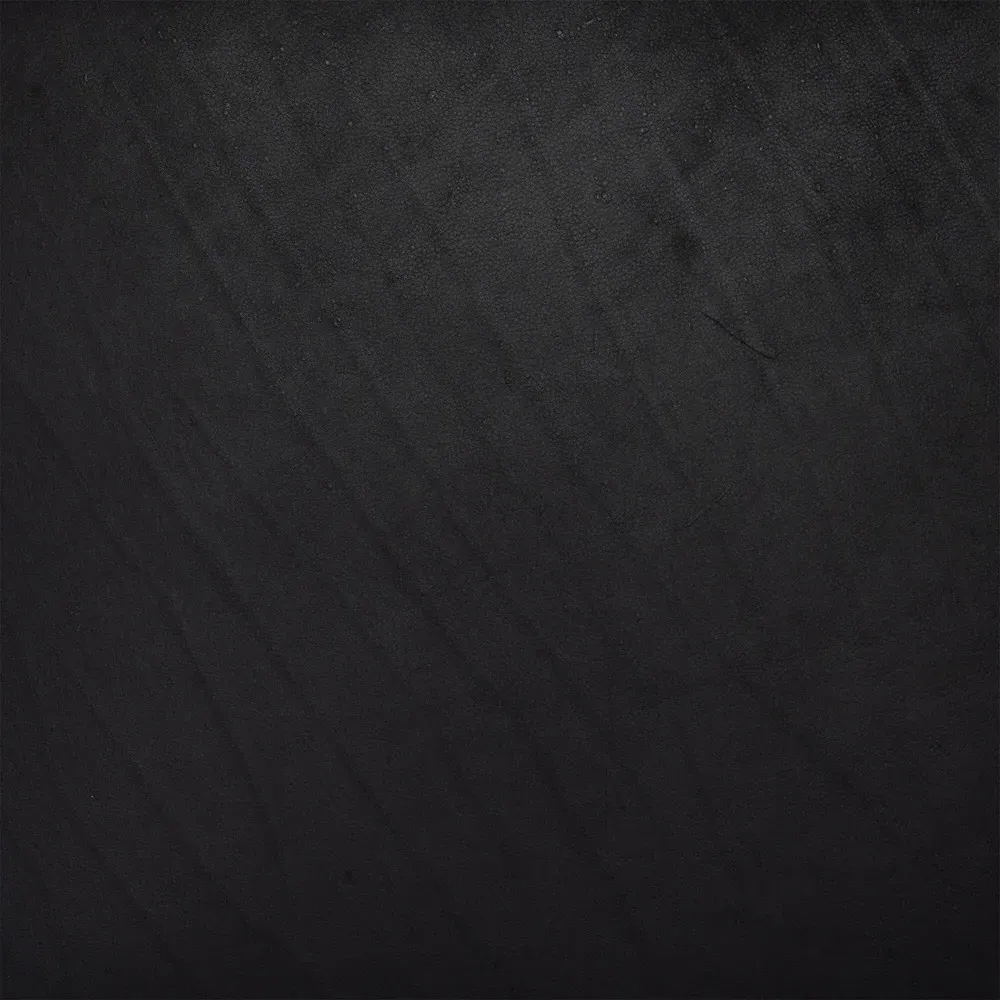 Xander Woven Cane Arm Chair - Black, Leather