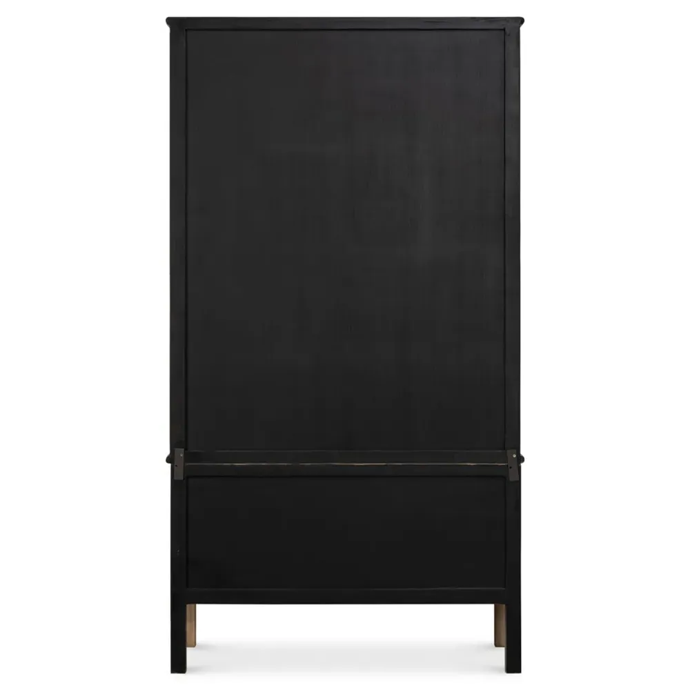 Xavier Display Case - Brown, Reclaimed Pine