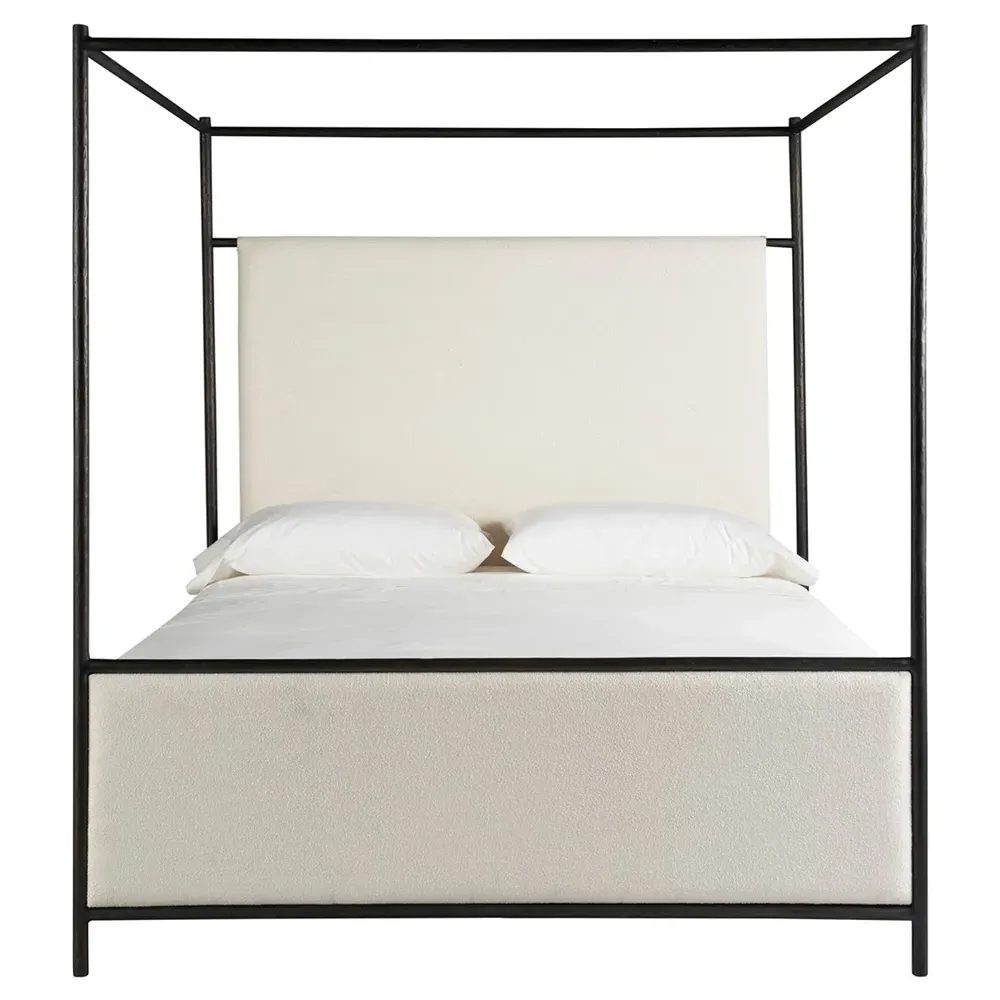 Xavier King Size Canopy Bed - Bronze, Cast Aluminum