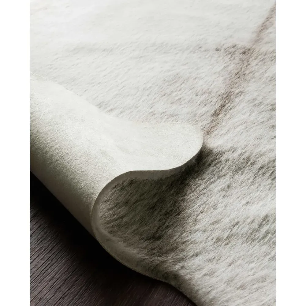 Xyra Faux Hide Rug - Grey