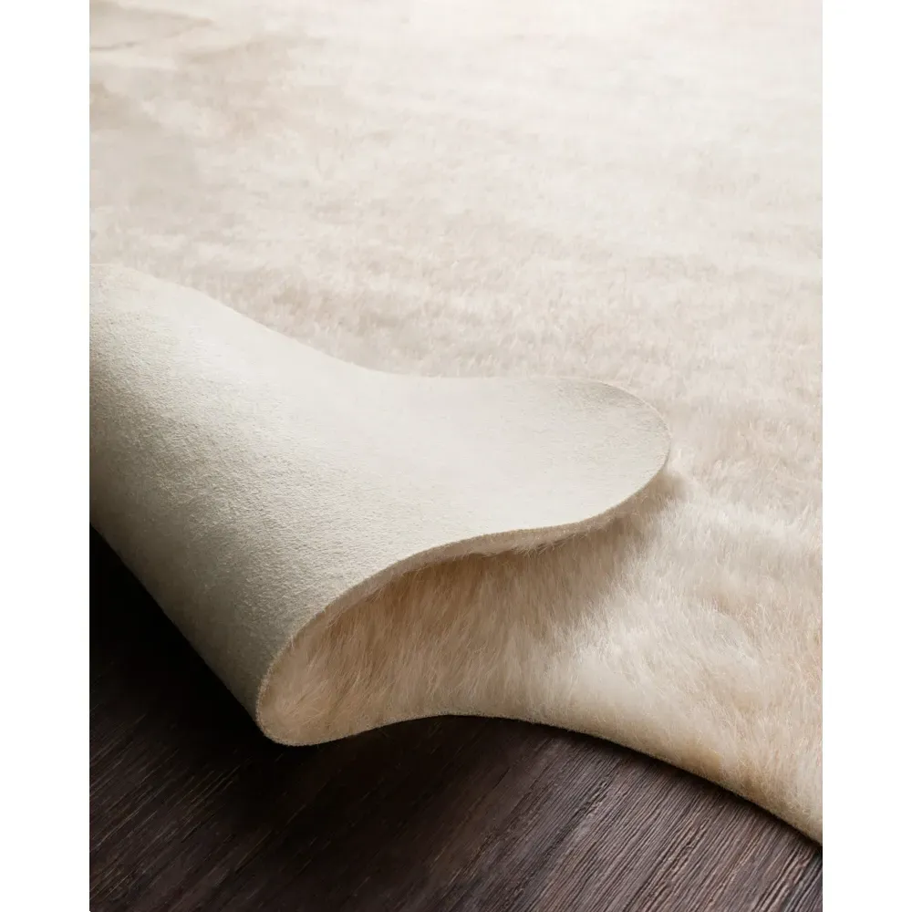 Xyra Faux Hide Rug - Ivory