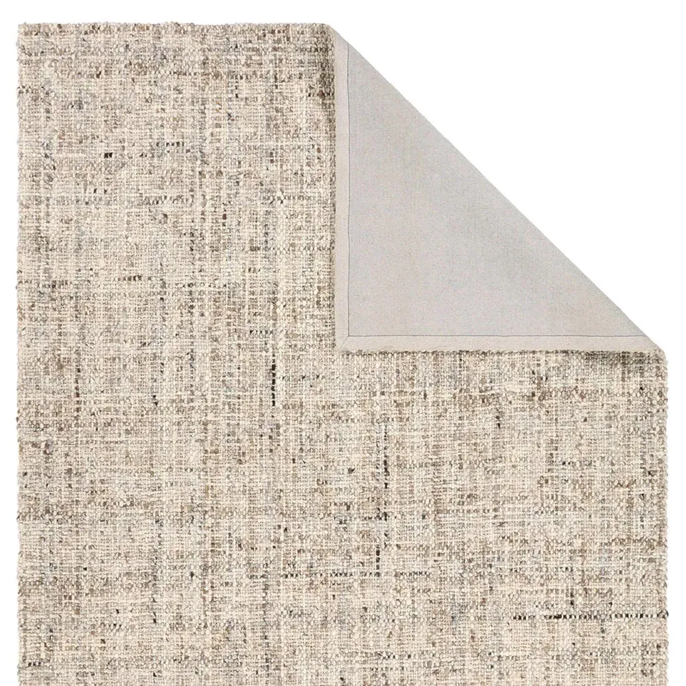 Yaretzi 8x10 Textured Solid Rug - Cream, Wool