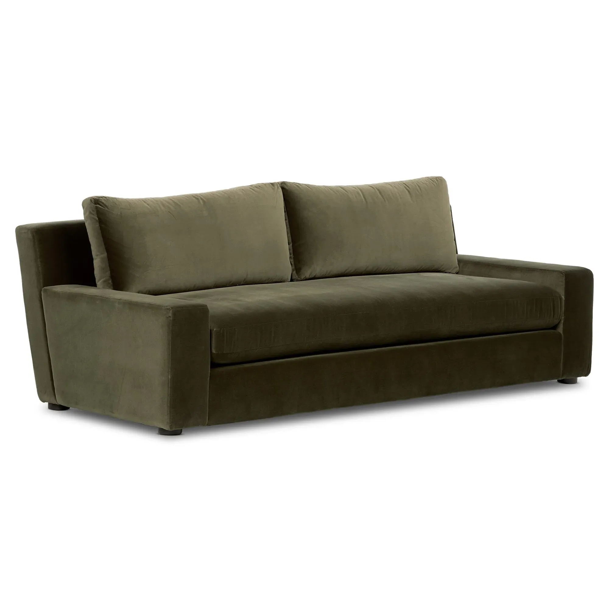 Yelena Sofa - Olive, Velvet