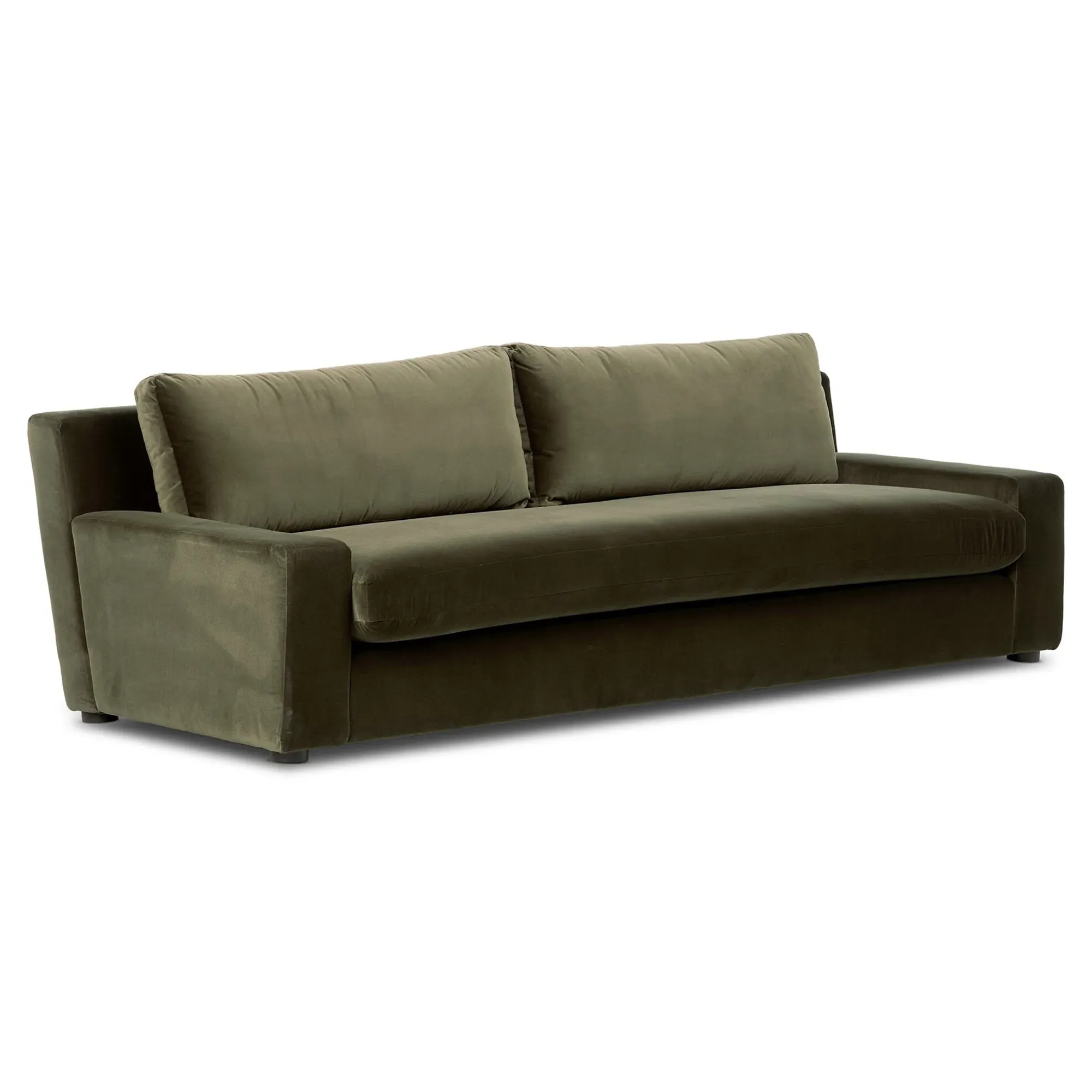 Yelena Sofa - Olive, Velvet