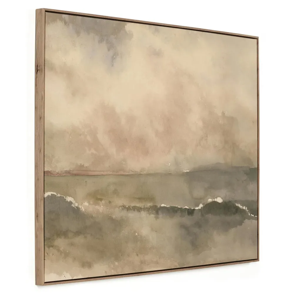 You Said I Am The Sea Wall Art - Grey, Canvas