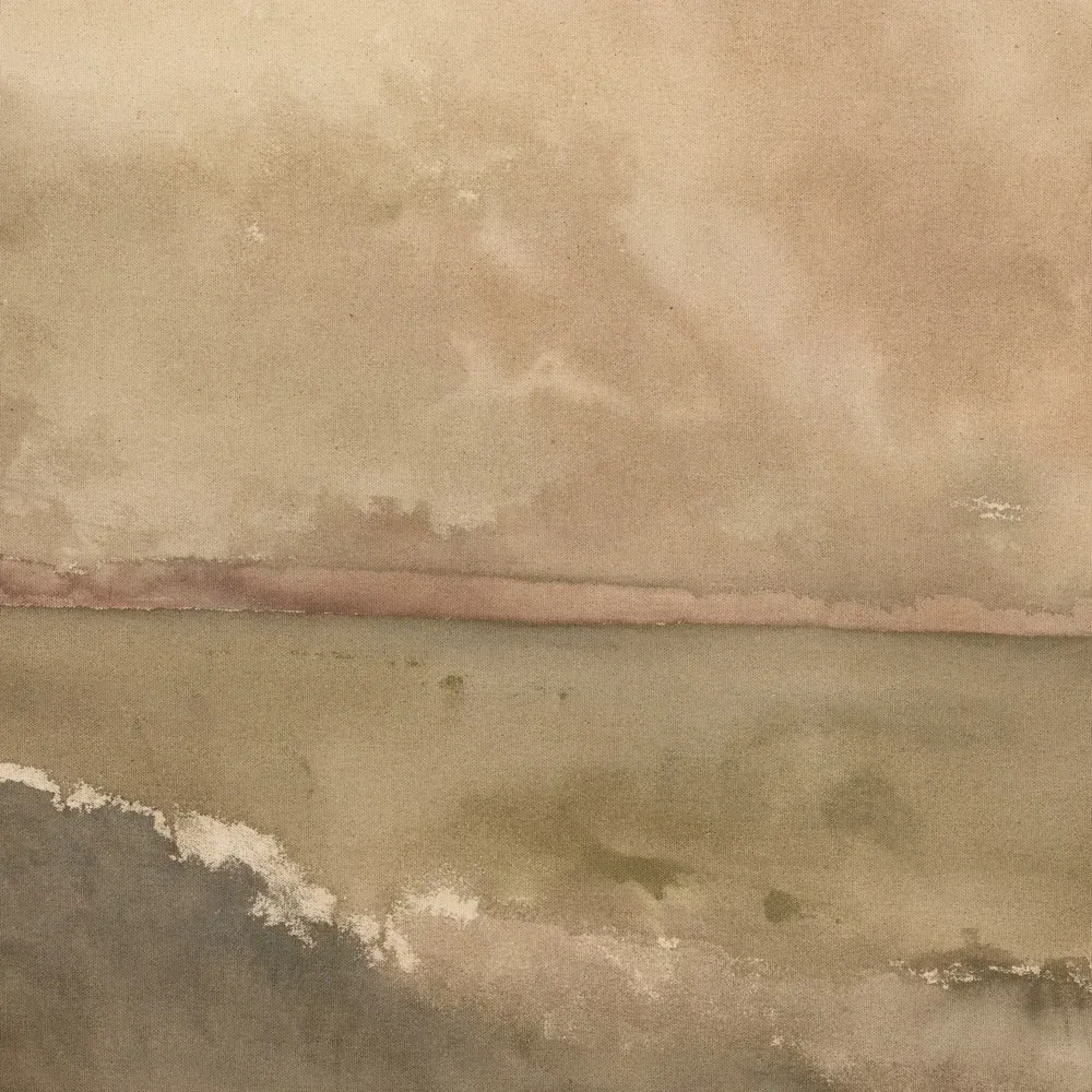 You Said I Am The Sea Wall Art - Grey, Canvas