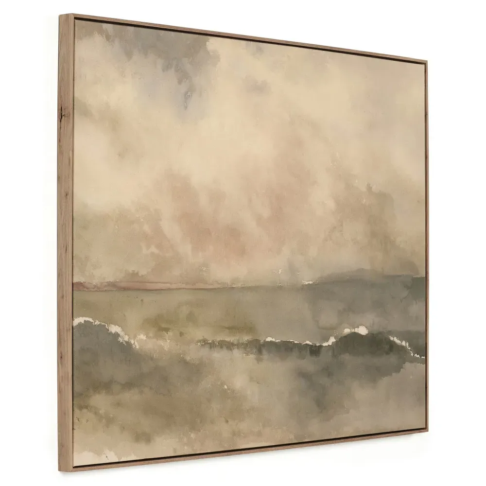 You Said I Am The Sea Wall Art - Grey, Canvas