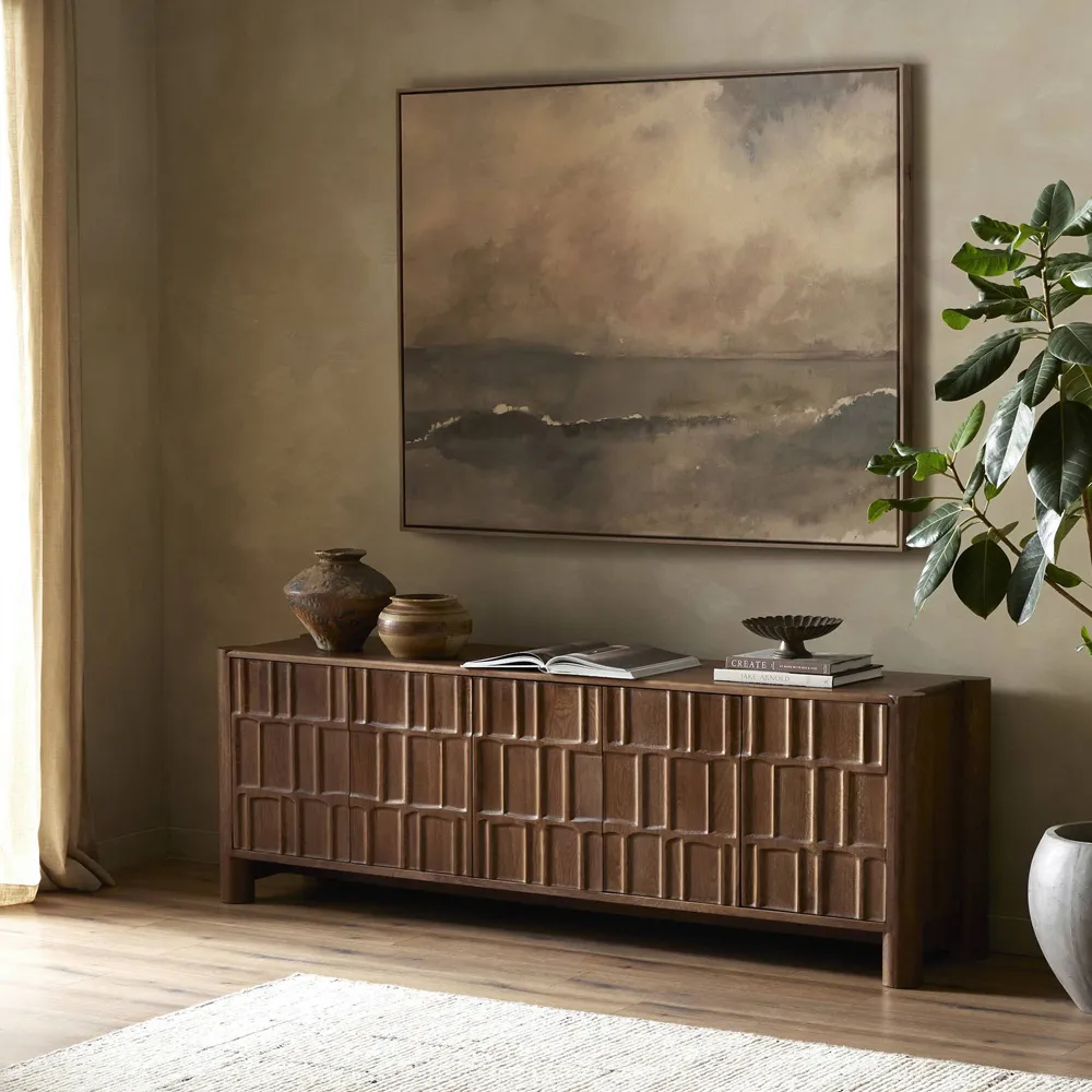 You Said I Am The Sea Wall Art - Grey, Canvas