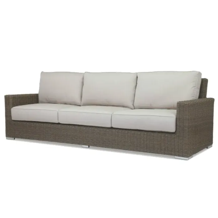 Yuna Outdoor Sofa - Brown, Wicker