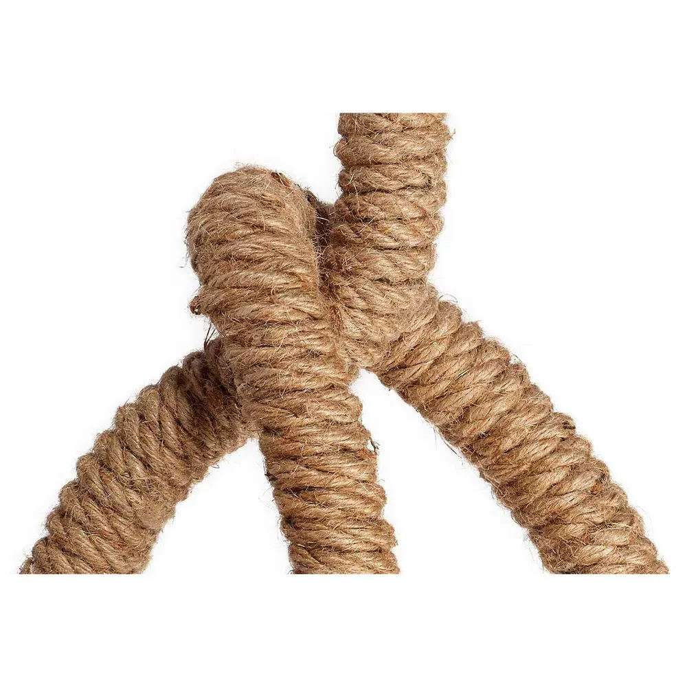 Yvonne Rope Knot Floor Lamp - Brown