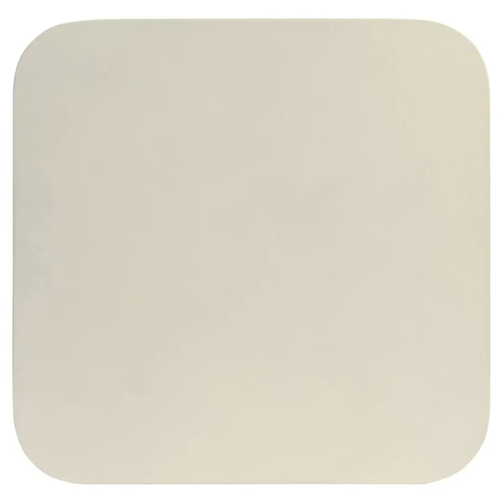 Yvonne Square Coffee Table - White, Concrete