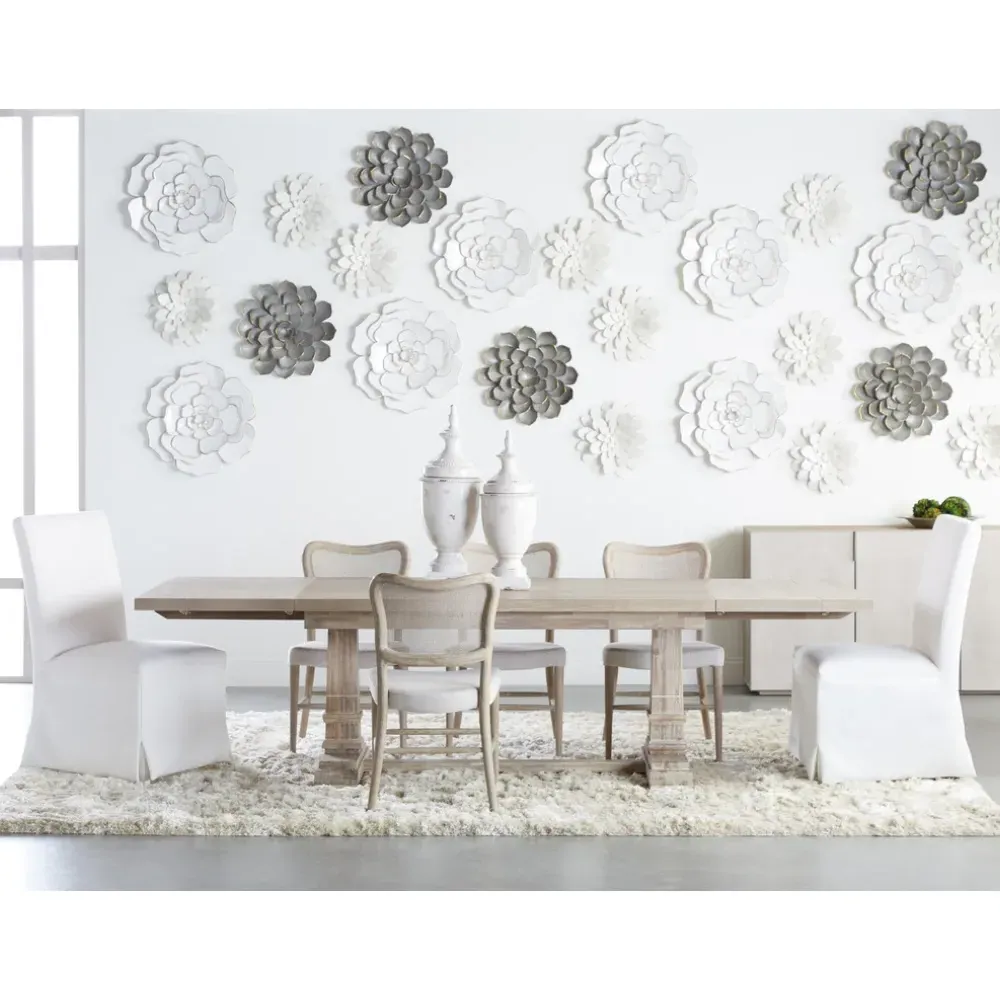 Zachary Cane Back Dining Chair Set of 2 - Natural Grey, Oak