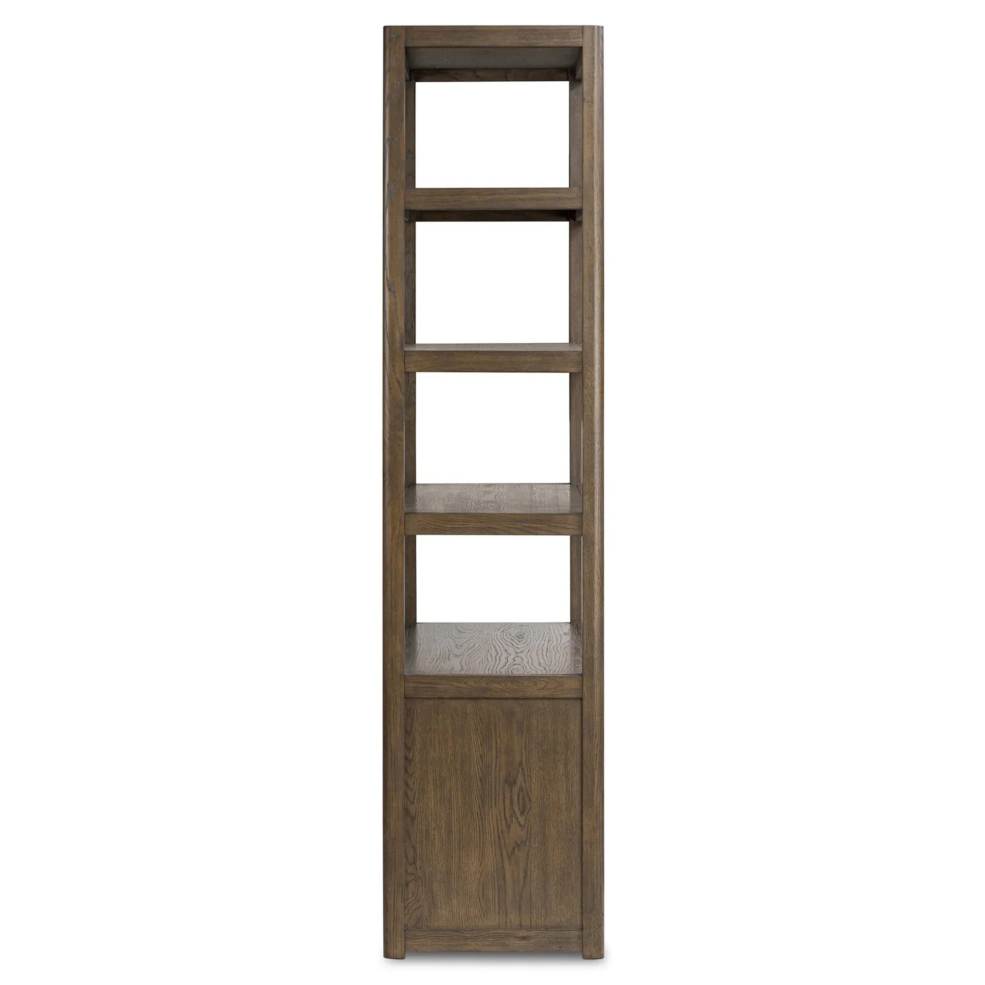 Zack Bookcase with Drawer Storage - Brown, Oak