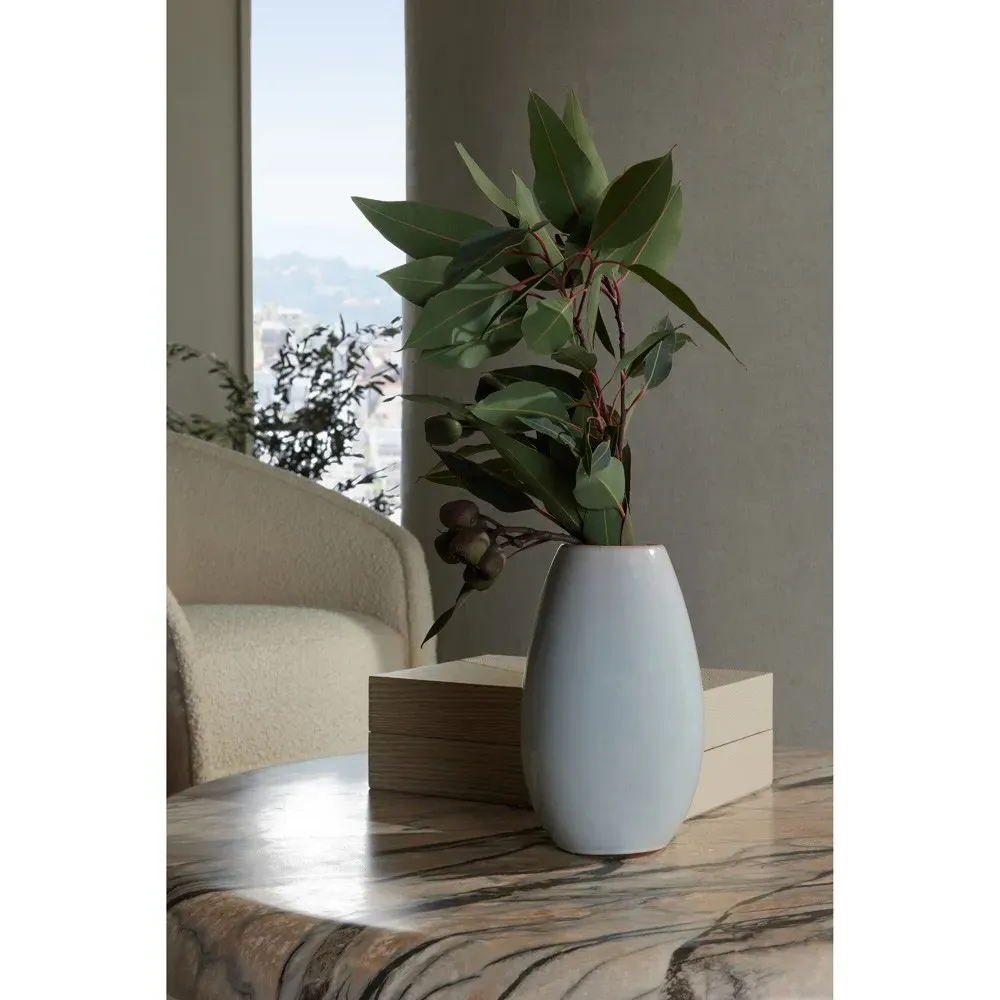 Zahara Round Coffee Table - Mojave Beige, Concrete