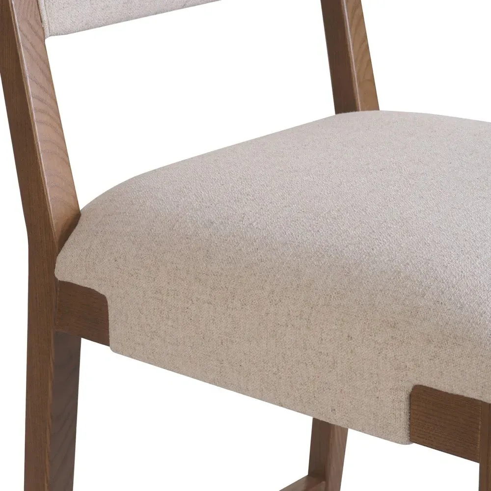 Zane Bar Stool - Cream, Ash Wood