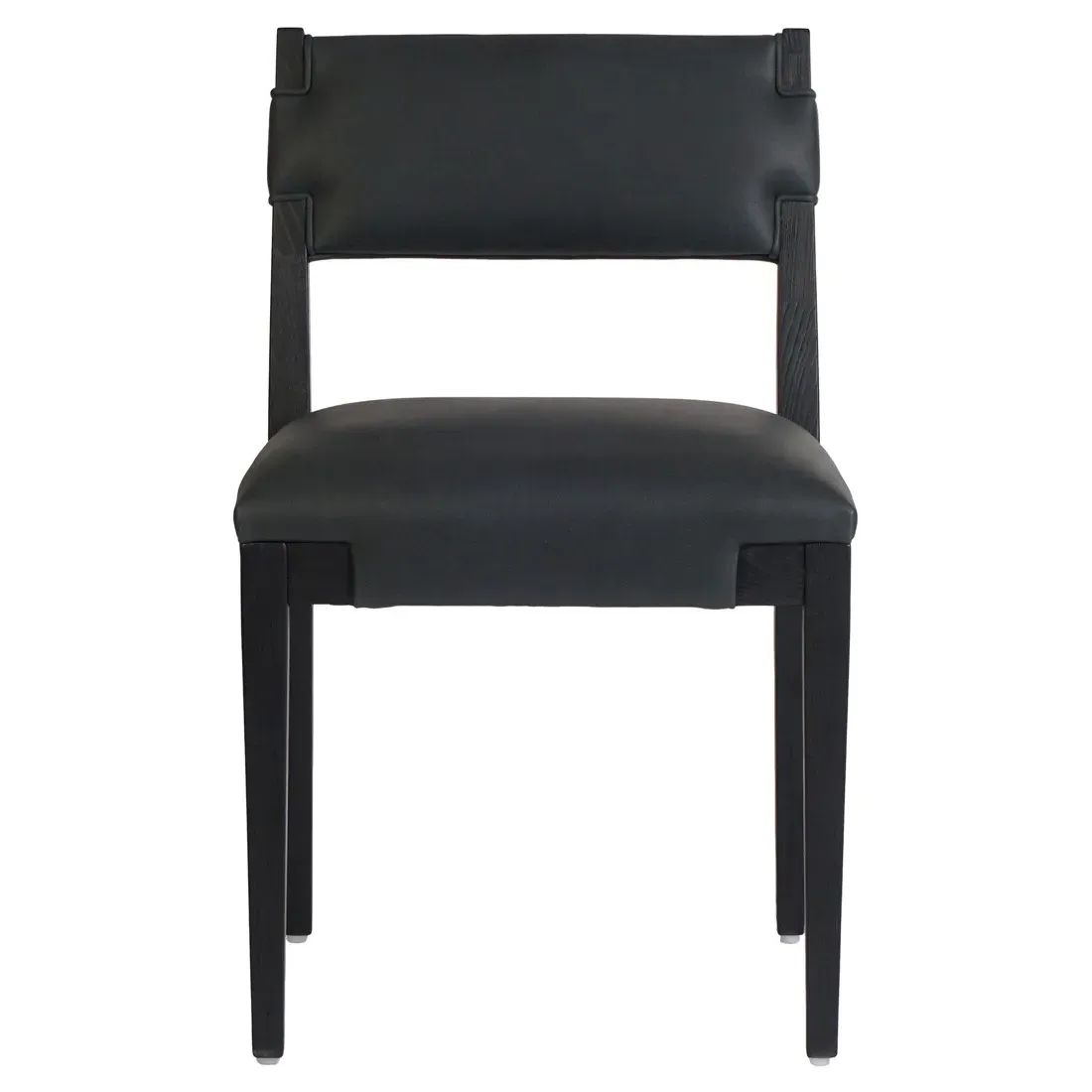 Zane Dining Chair - Black, Leather image