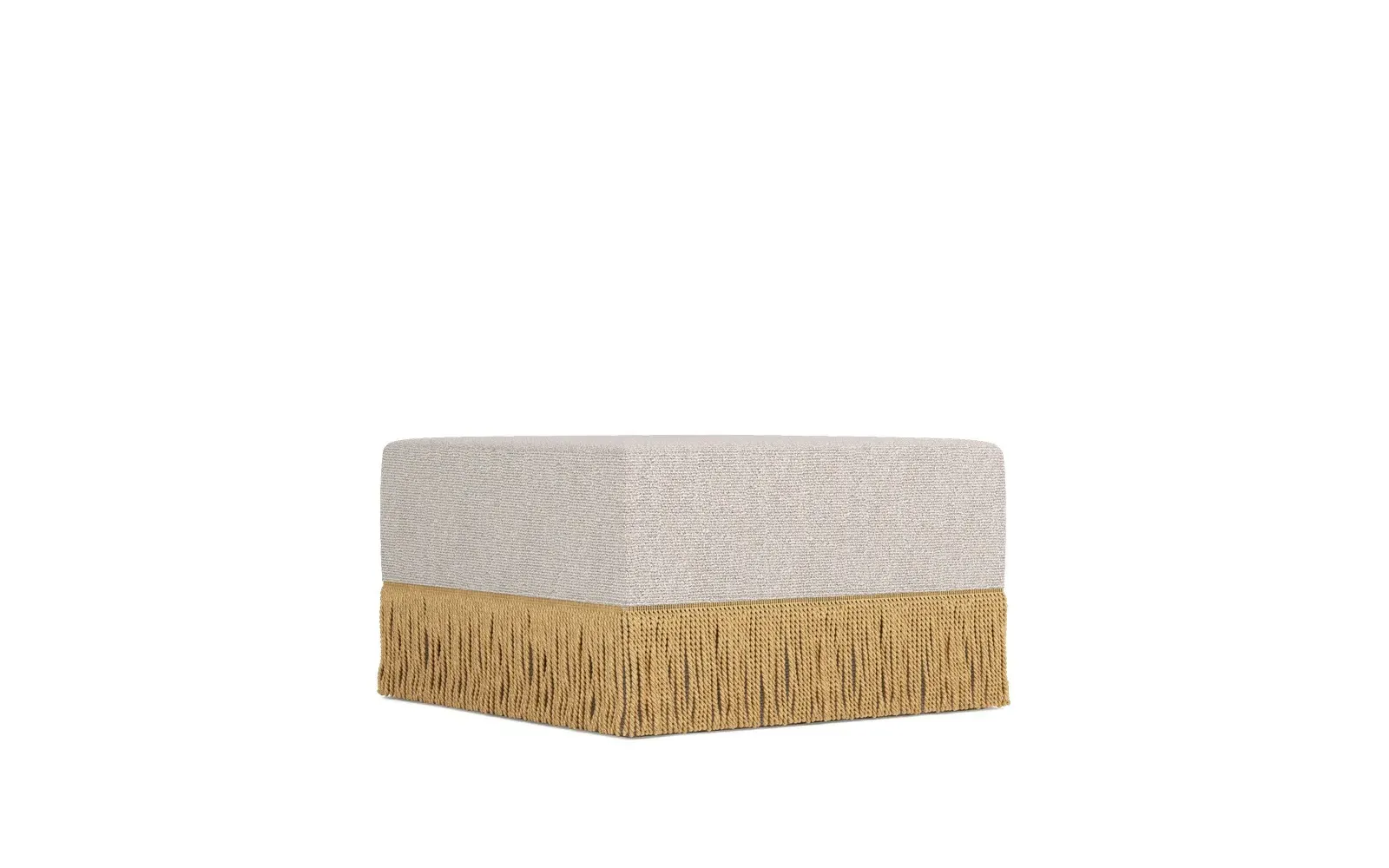 Zayla Ottoman - Chestnut