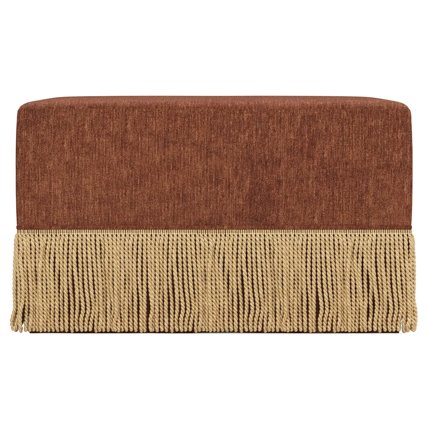 Zayla Ottoman - Chestnut image