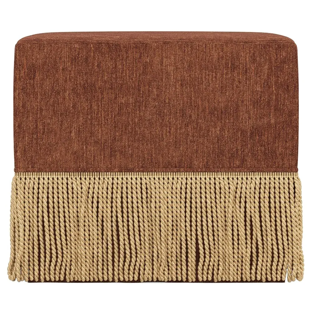 Zayla Ottoman - Chestnut image